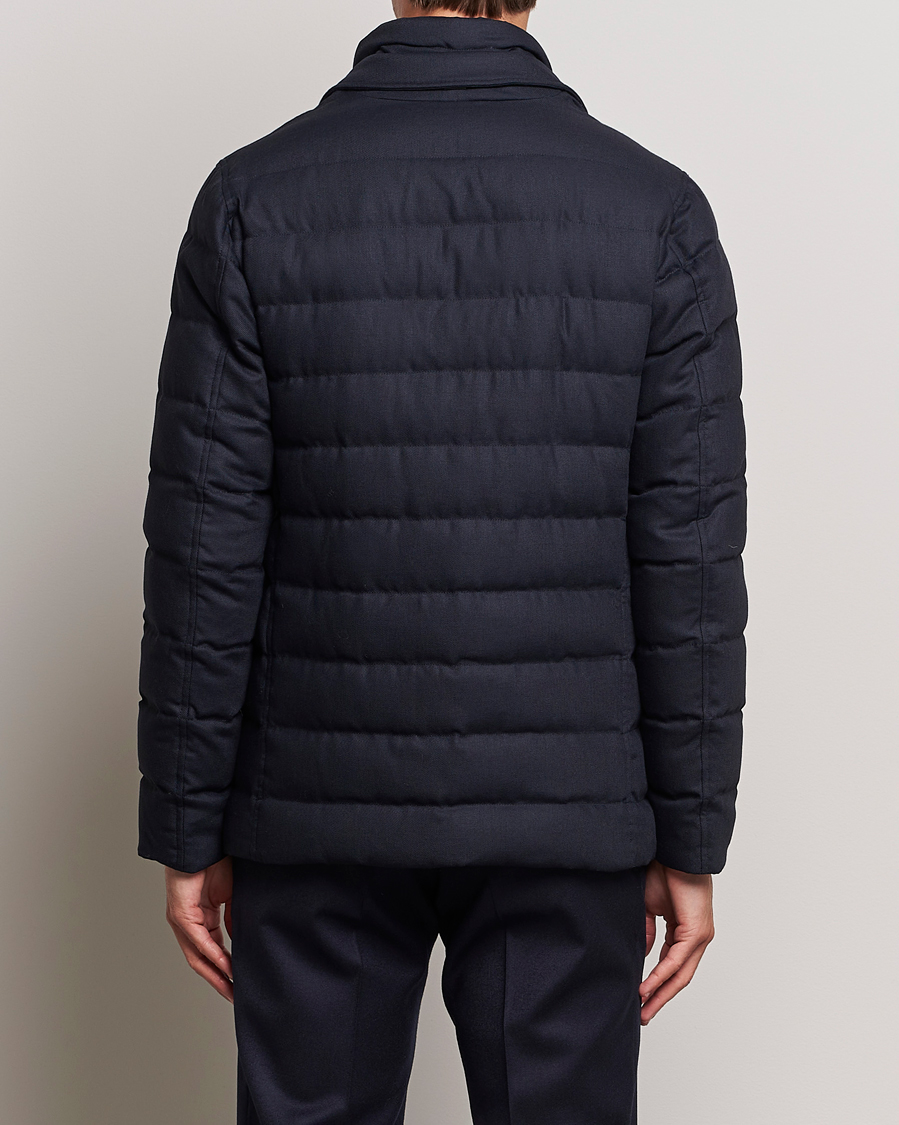 Herren | Jacken | Herno | Flannel Down Blazer Navy