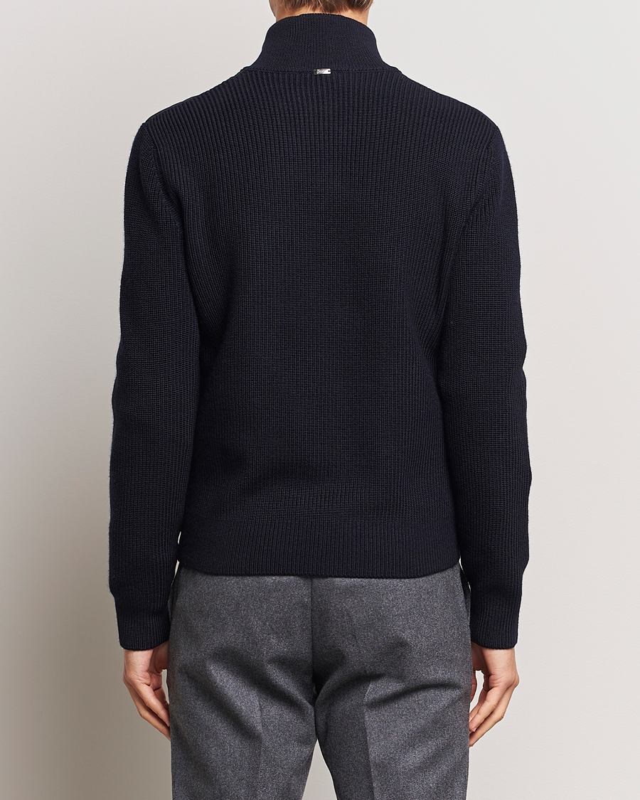 Herren | Jacken | Herno | Knitted Hybrid Jacket Navy