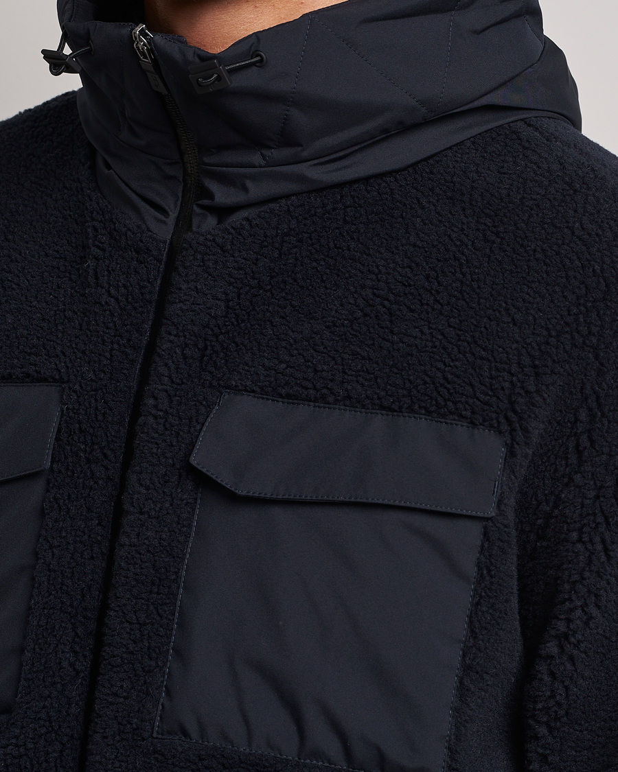 Herren | Jacken | Herno | Laminar Fleece Jacket Navy