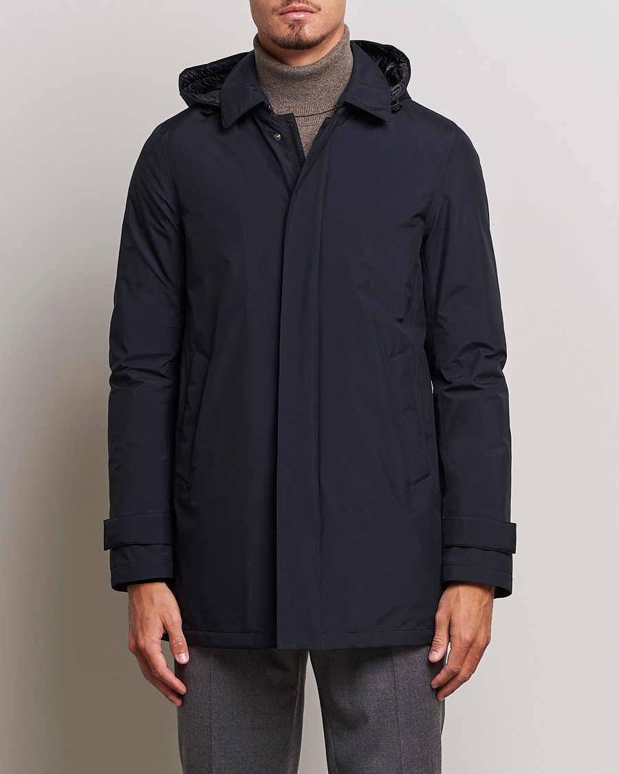 Herren | Jacken | Herno | Laminar Goretex Down Coat Navy