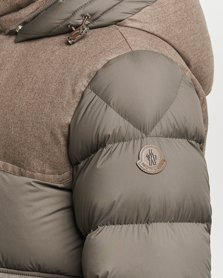 Herren | Jacken | Moncler | Mussala Short Down Parka Taupe