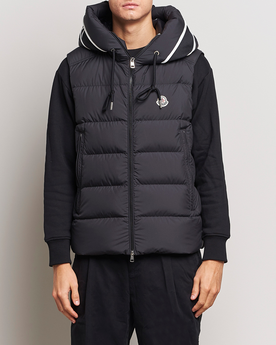 Herren |  | Moncler | Cardamine Hooded Down Vest Black