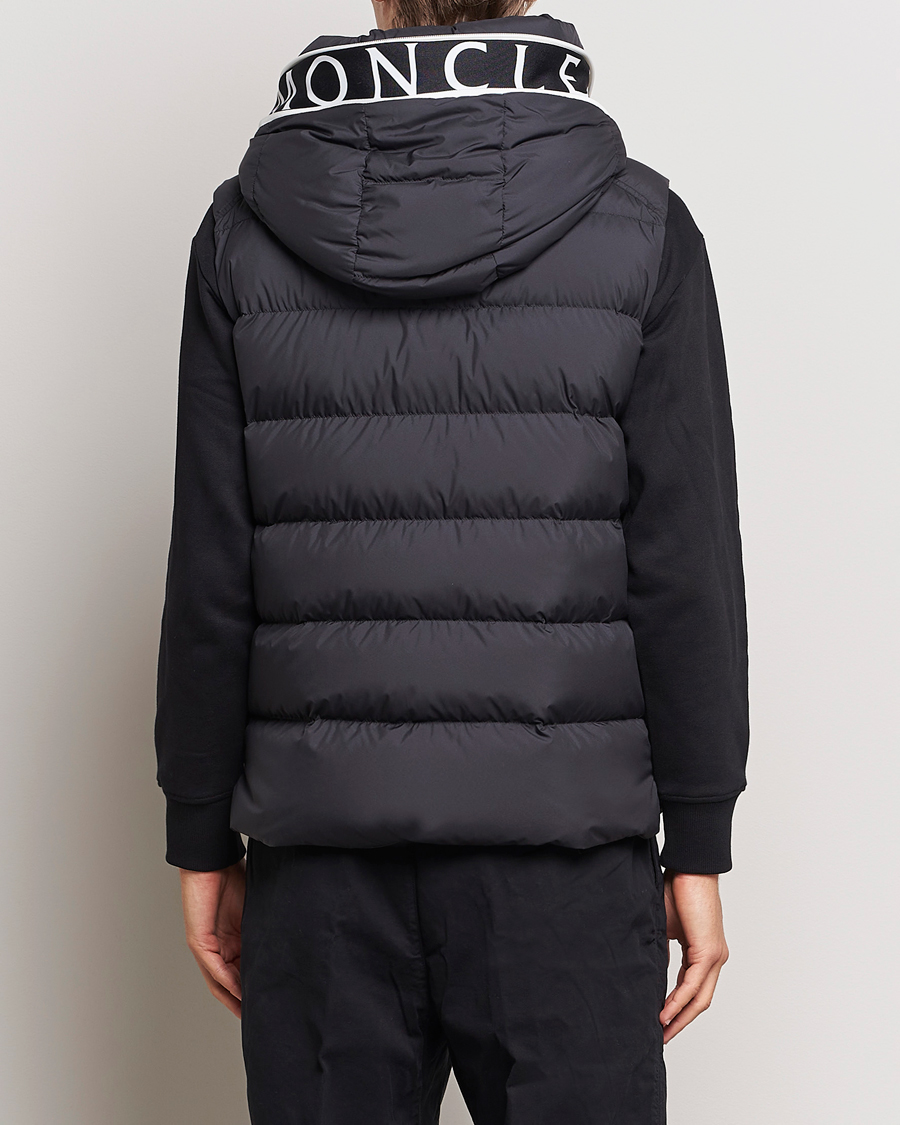 Herren | Jacken | Moncler | Cardamine Hooded Down Vest Black
