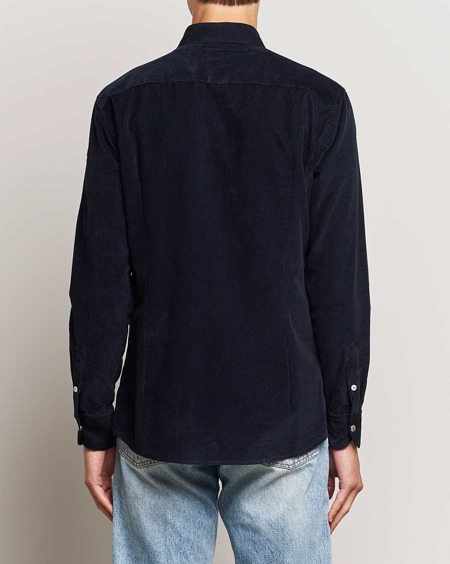 Herren | Hemden | Moncler | Corduroy Casual Shirt Navy