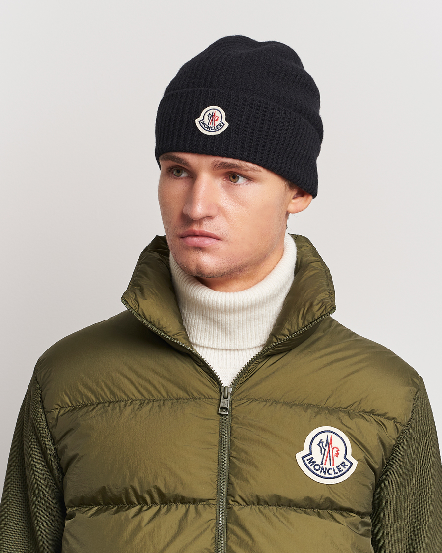 Herren |  | Moncler | Cashmere Beanie Black