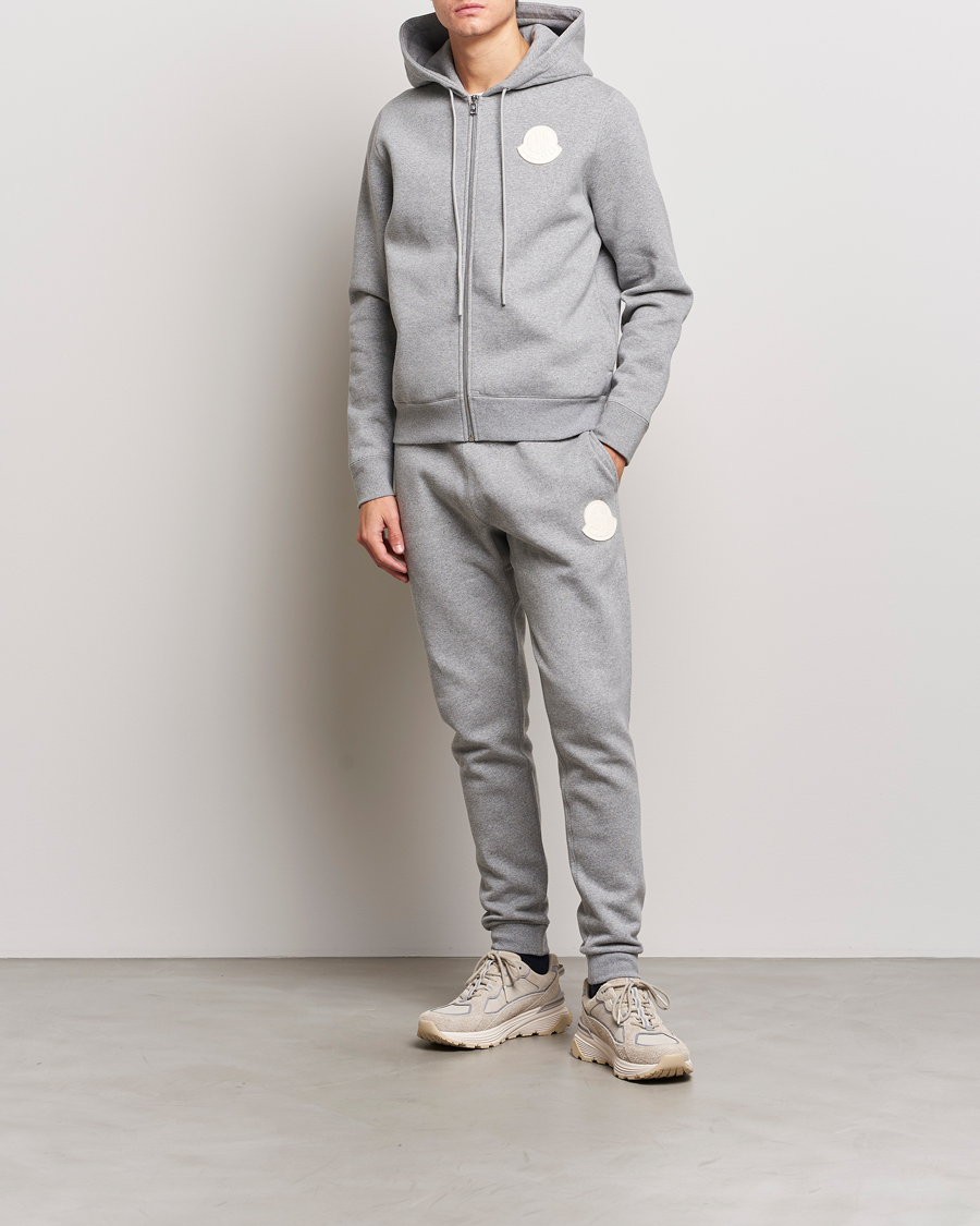 Herren | Hosen | Moncler | Patch Logo Sweatpants Light Grey