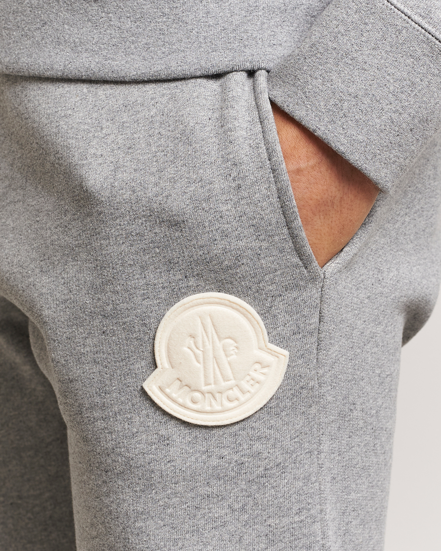 Herren | Hosen | Moncler | Patch Logo Sweatpants Light Grey