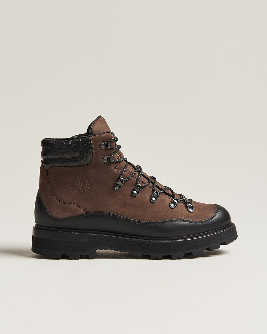 Herren | Moncler Peka Trek Hiking Boots Brown/Black | Moncler | Peka Trek Hiking Boots Brown/Black