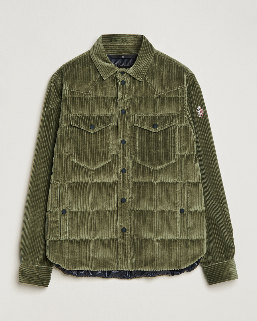 Herren | Jacken | Moncler Grenoble | Gelt Corduroy Shirt Jacket Olive