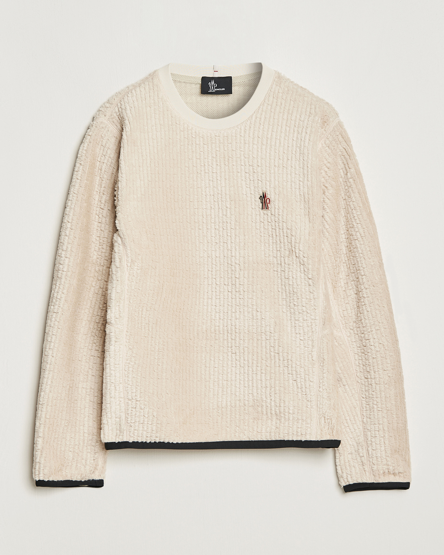 Herren |  | Moncler Grenoble | Fluffy Sweatshirt White