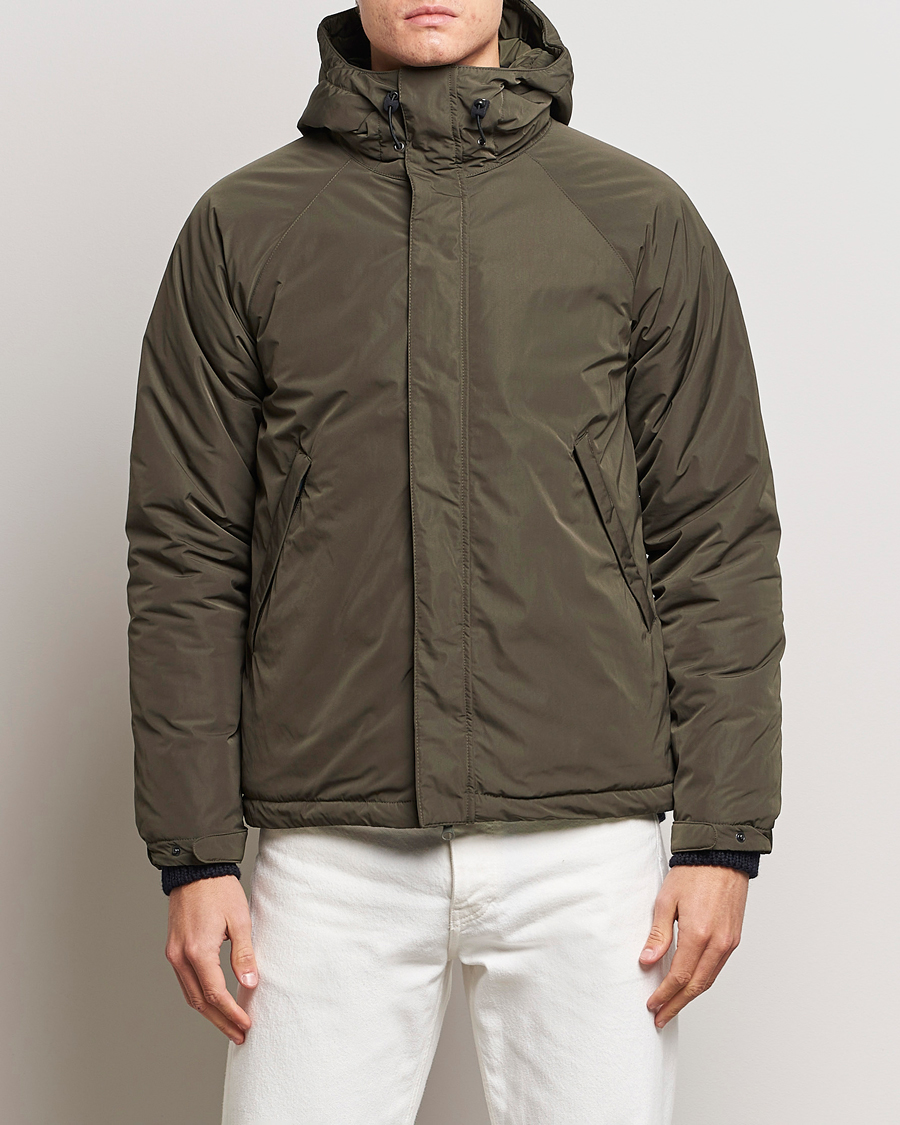 Aspesi Winter Moon Hooded Jacket Dark Military