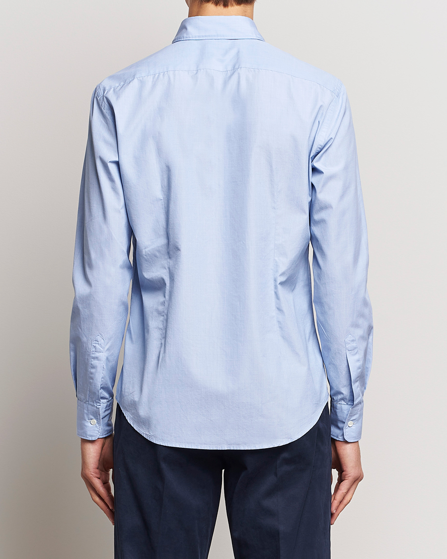 Herren | Hemden | Aspesi | Striped Poplin Shirt Light Blue