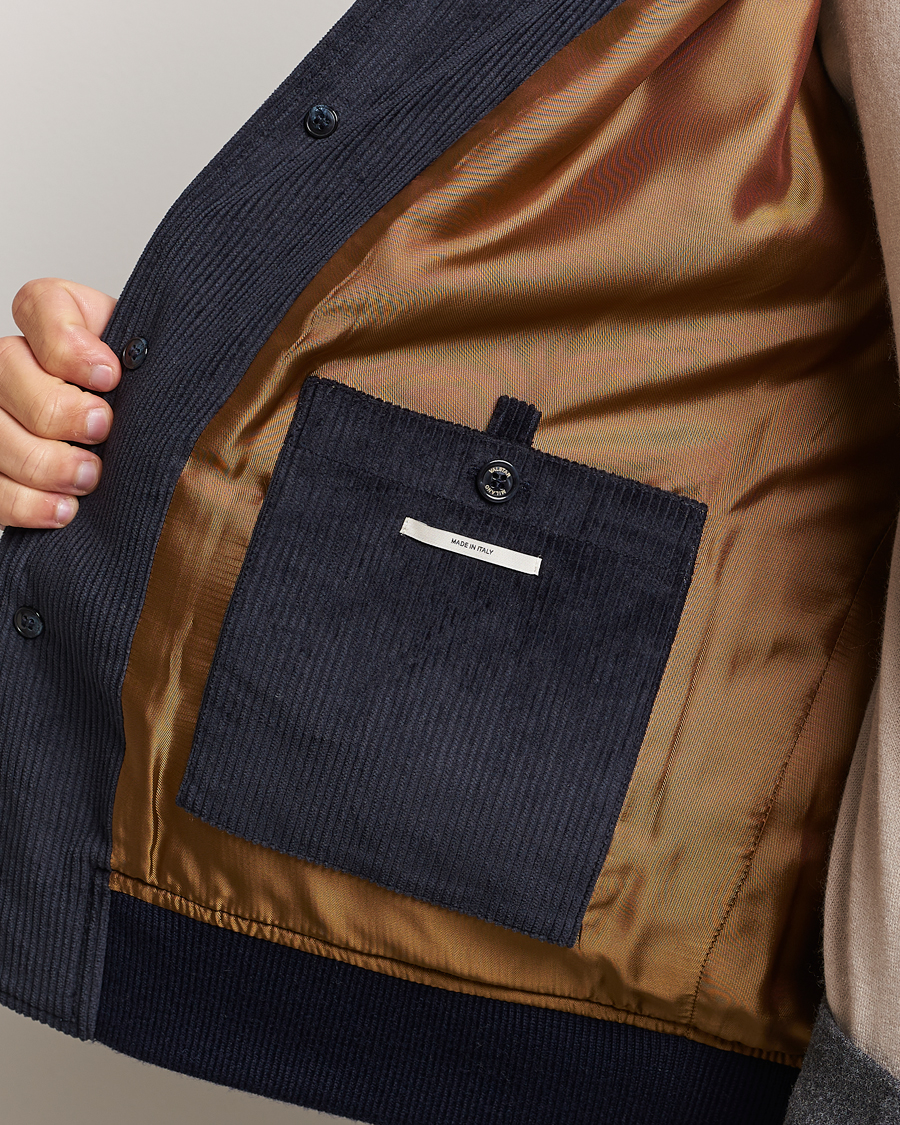 Herren | Jacken | Valstar | Corduroy Padded Valstarino Navy