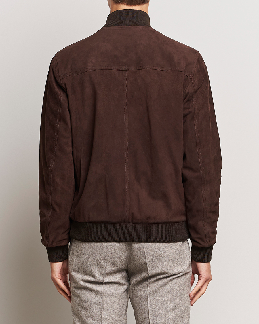Herren | Jacken | Valstar | Valstarino Suede Jacket Dark Brown