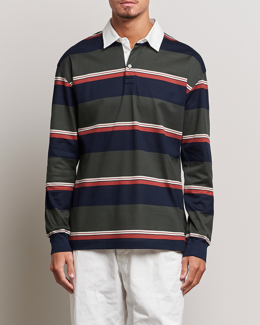 Herren |  | Eton | Striped Rugby Shirt Multi