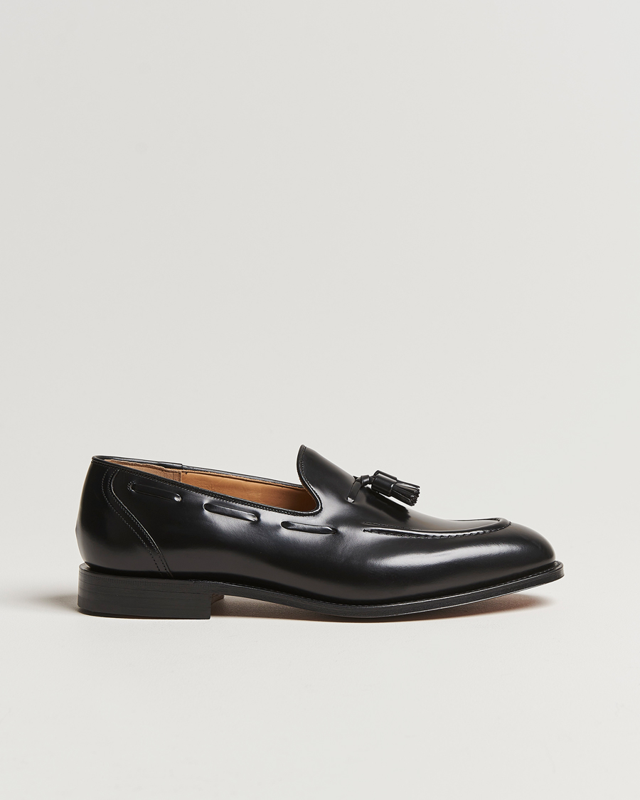 Herren | Church's Kingsley Tassel Loafer Black Polishbinder | Church's | Kingsley Tassel Loafer Black Polishbinder
