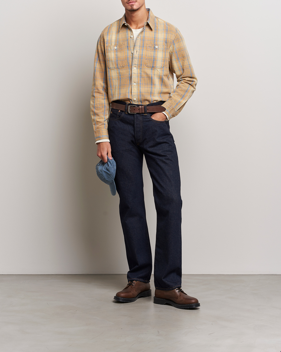 Herren | Jeans | RRL | Straight Leg 5-Pocket Denim Hillsview Wash