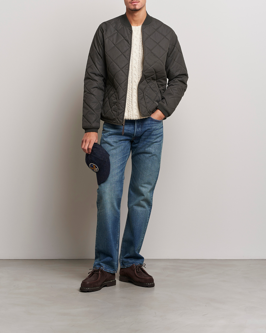 Herren | Jacken | RRL | Benton Quilted Bomber Vintage Black