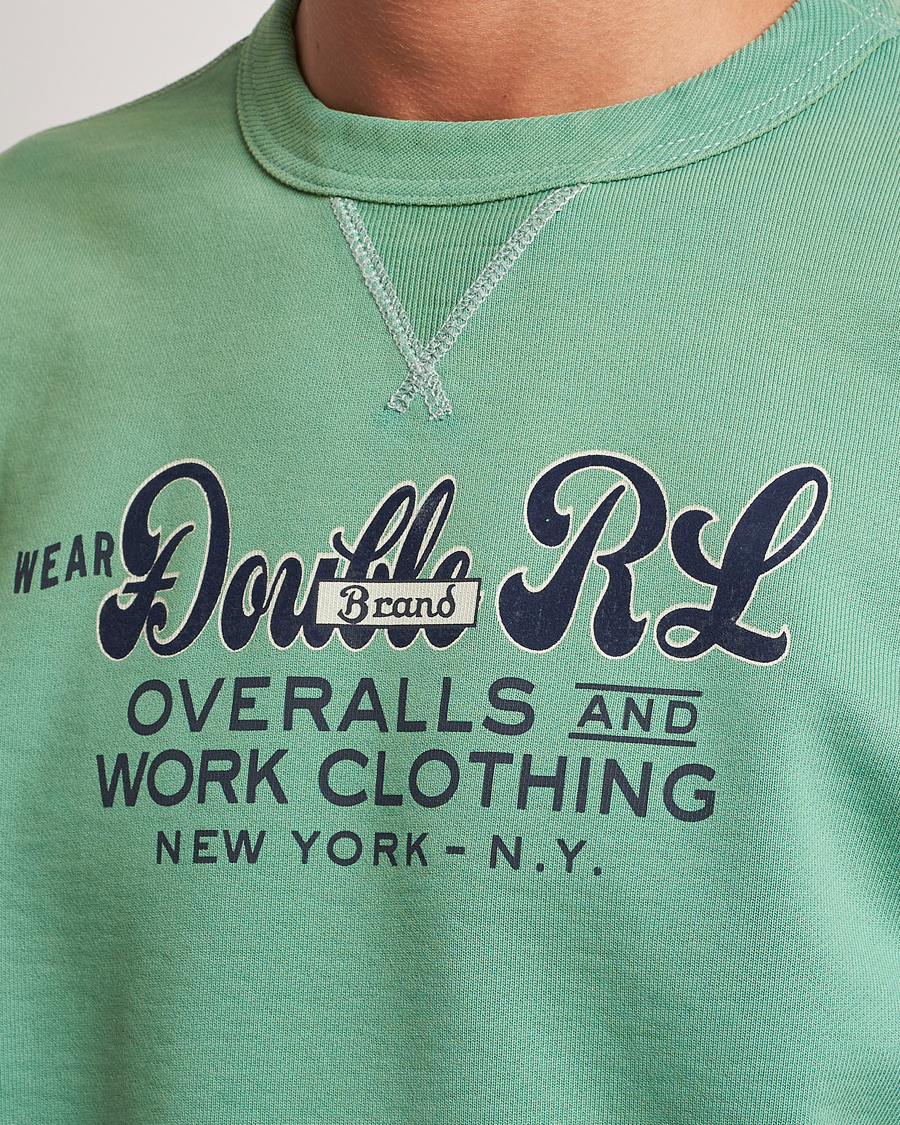 Herren | Pullover | RRL | Graphic Sweatshirt Turquoise