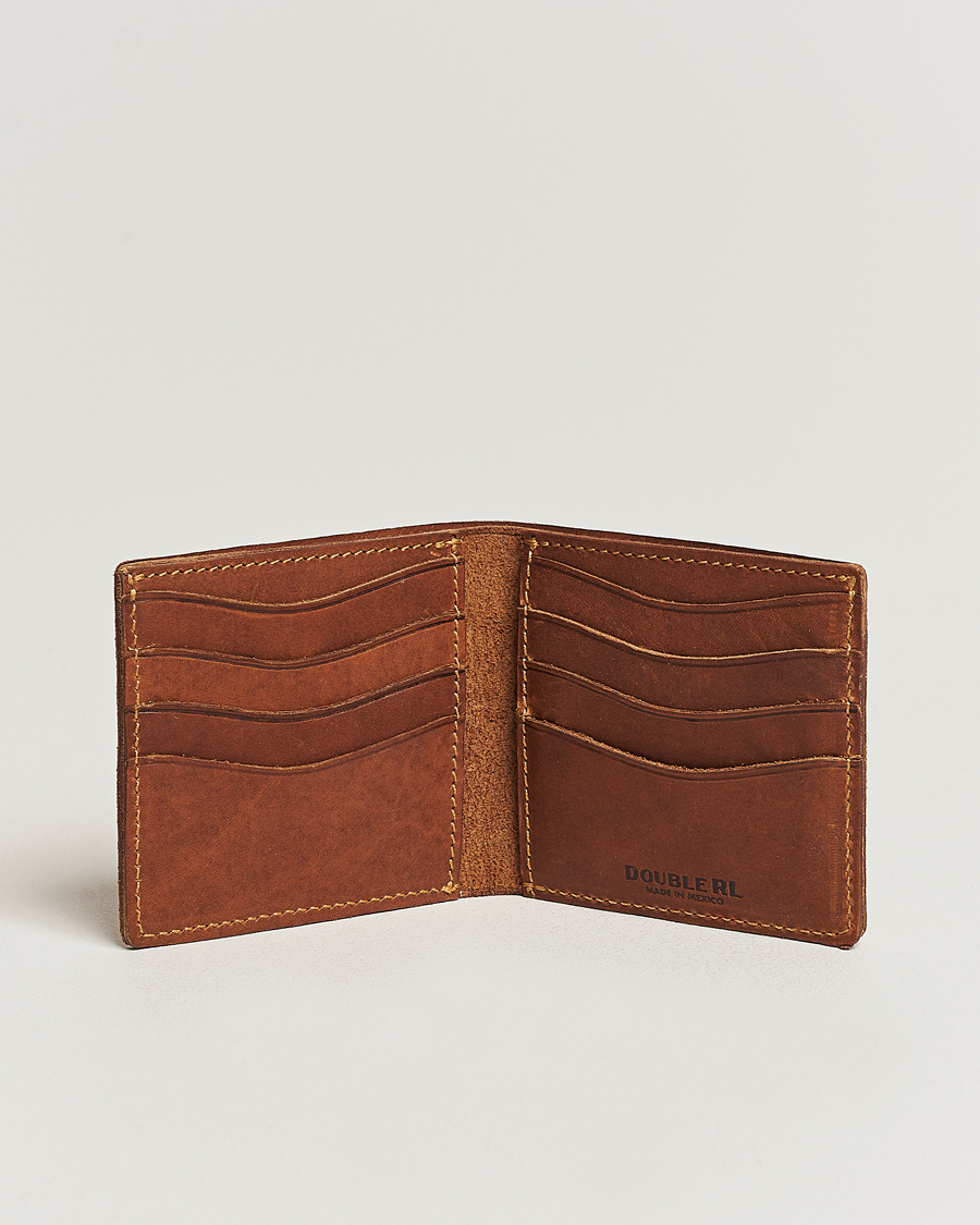 Herren | RRL Ranch Leather Billfold Brown | RRL | Ranch Leather Billfold Brown