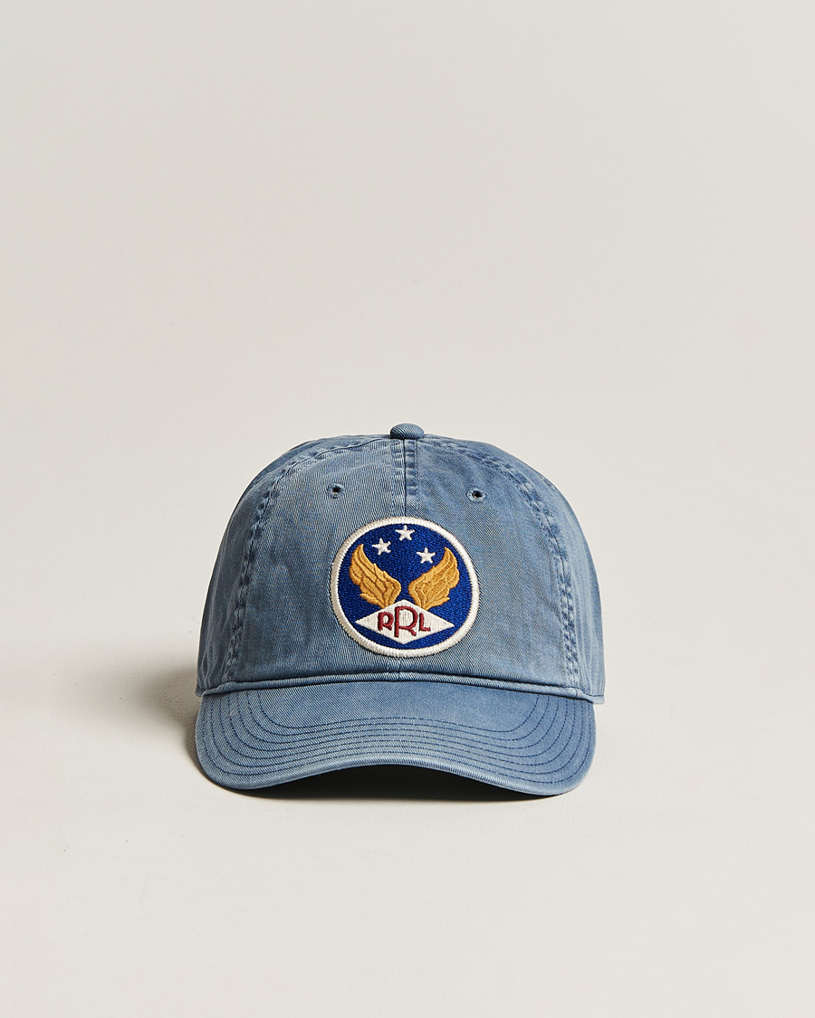 Herren | RRL Garment Dyed Ball Cap Midnight Blue | RRL | Garment Dyed Ball Cap Midnight Blue
