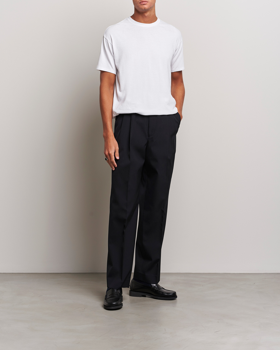 Herren | T-Shirts | Auralee | Seamless Crew Neck T-Shirt White