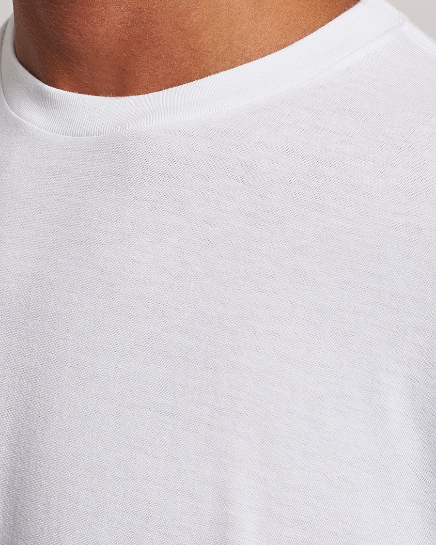 Herren | T-Shirts | Auralee | Seamless Crew Neck T-Shirt White