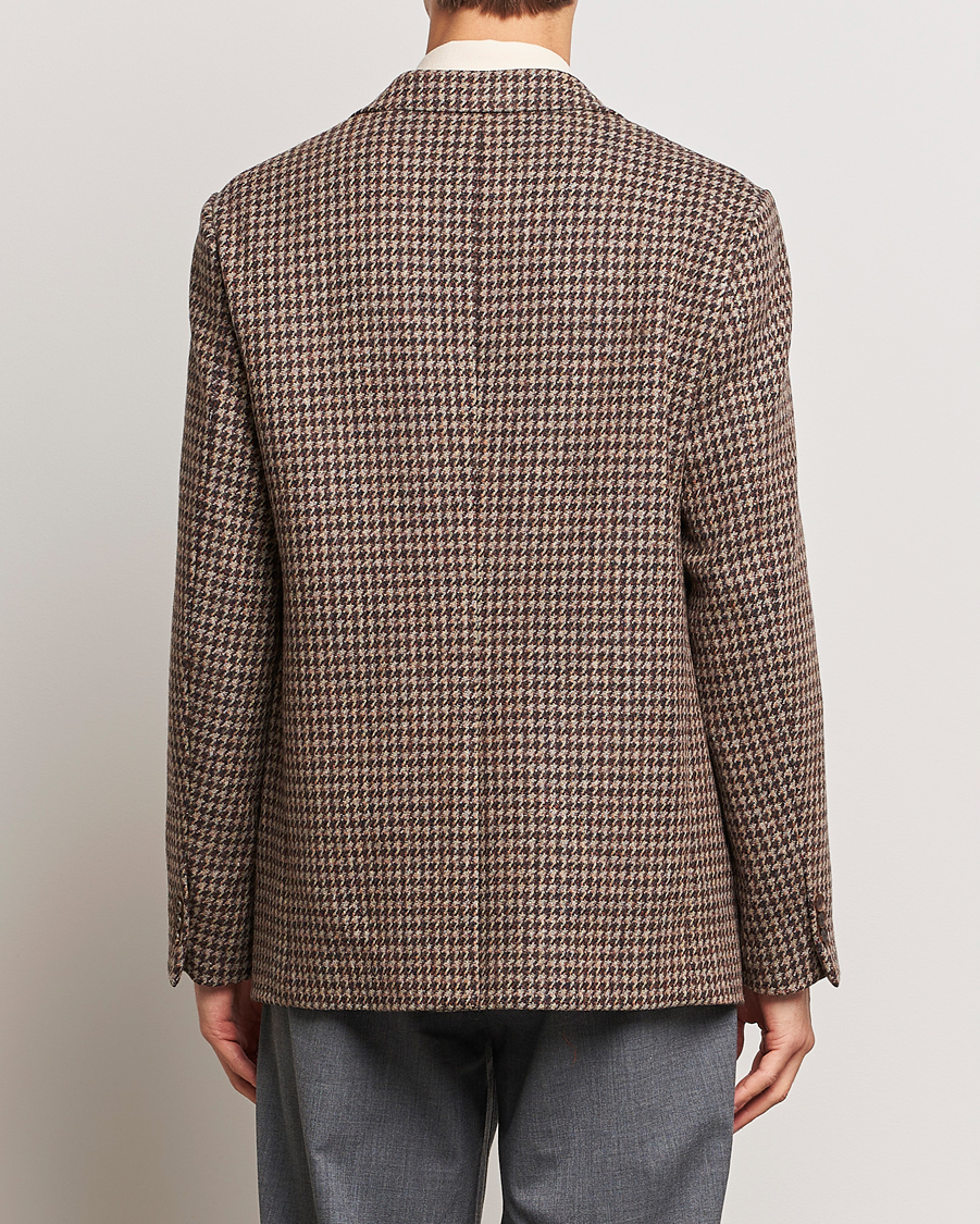 Herren | Sakkos | Auralee | Houndstooth Wool Blazer Brown