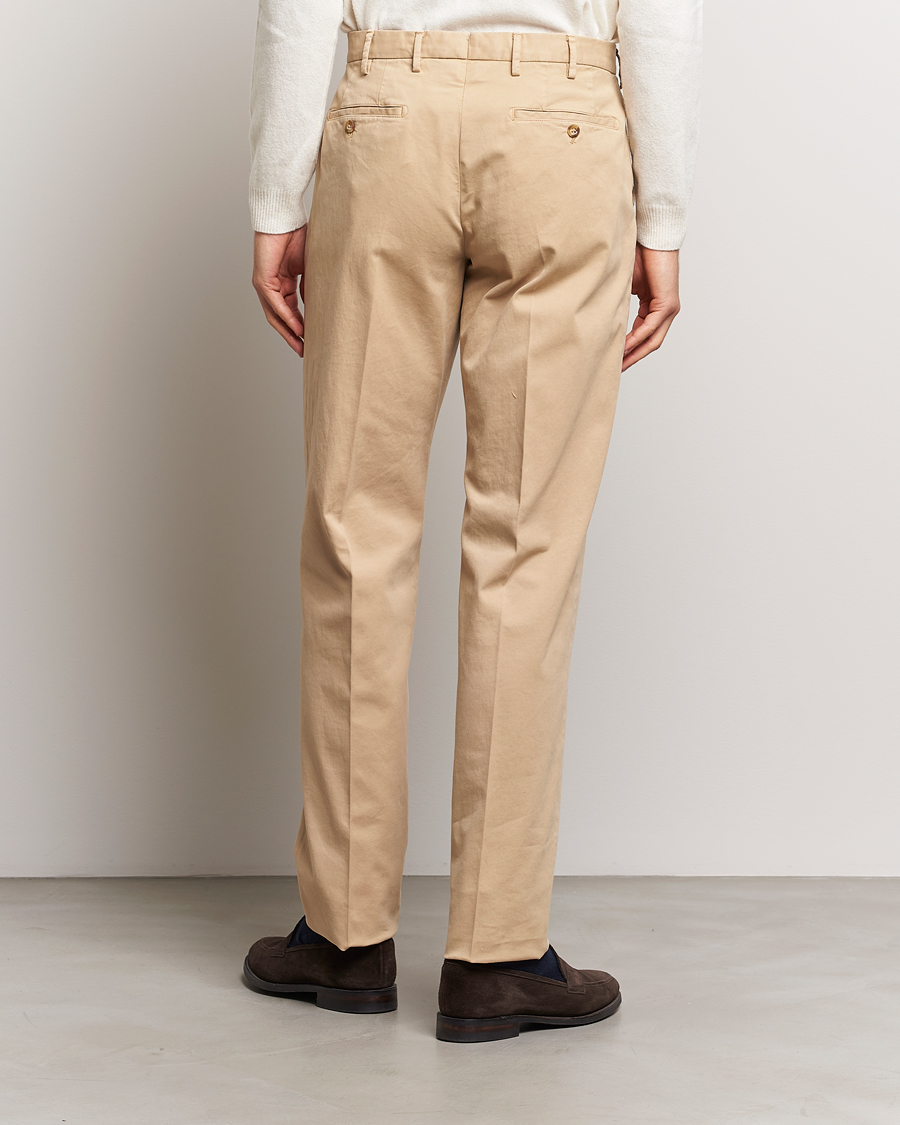 Herren | Hosen | Incotex | Straight Fit Cotton Chinos Light Beige