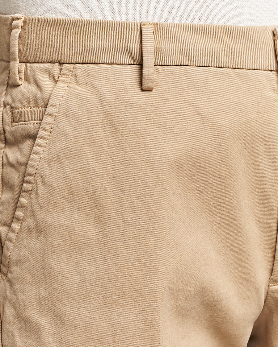 Herren | Hosen | Incotex | Straight Fit Cotton Chinos Light Beige