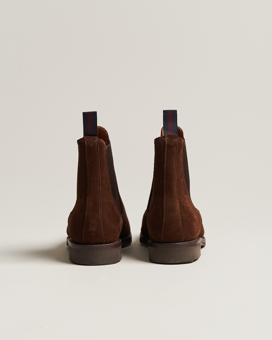 Herren | Sanders Liam Chelsea Boot Polo Snuff Suede | Sanders | Liam Chelsea Boot Polo Snuff Suede