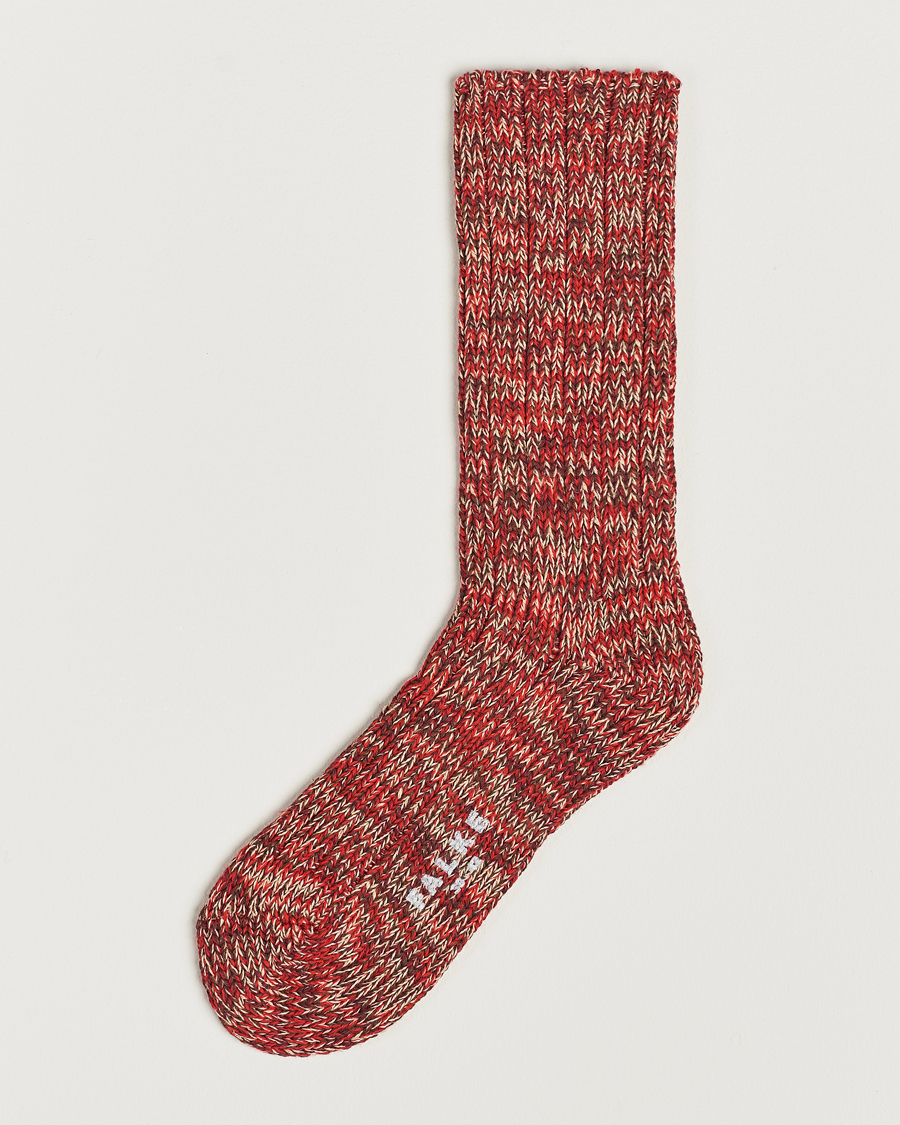Herren | Unterwäsche | Falke | Brooklyn Cotton Sock Red Flash