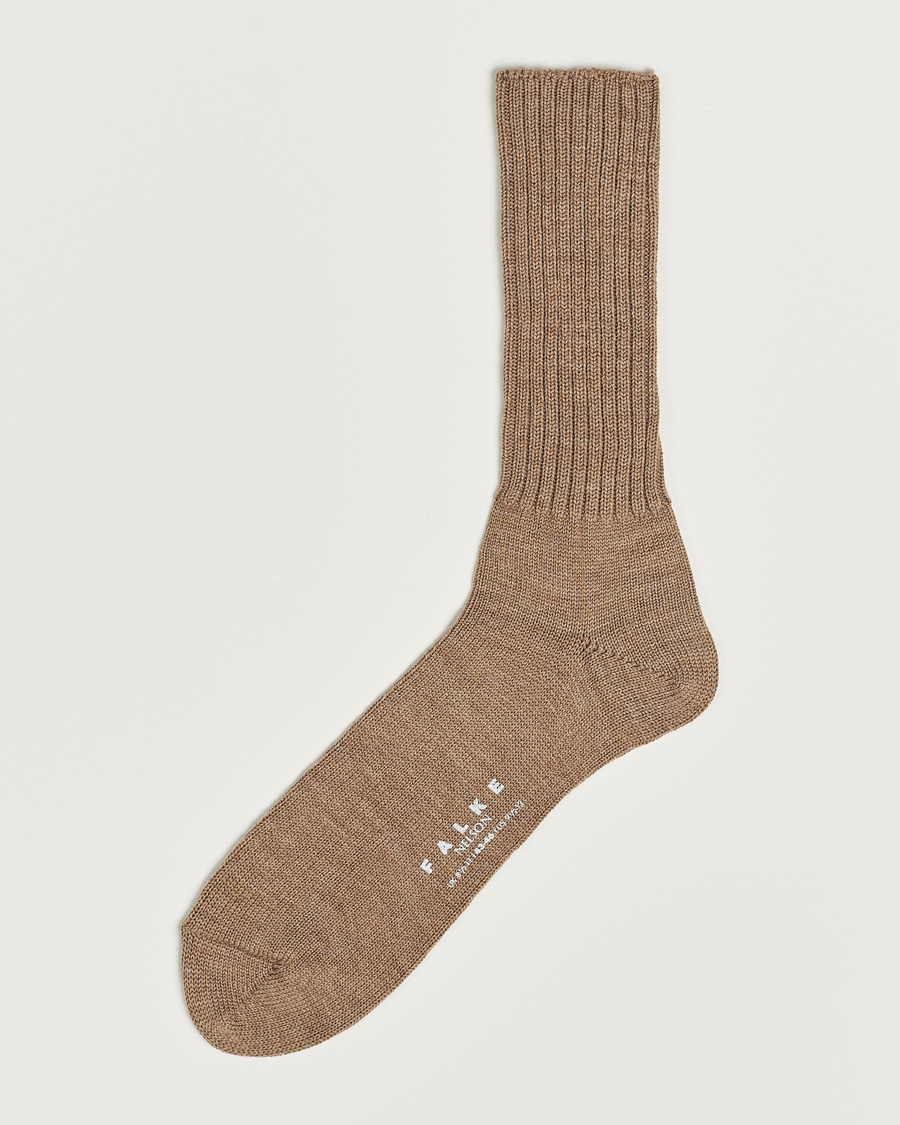 Herren | Unterwäsche | Falke | Nelson Wool Boot Sock Nutmeg Melange