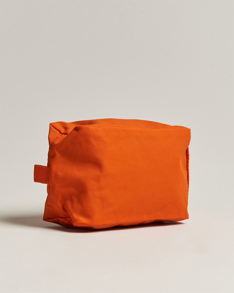 Herren | Filson Tin Cloth Travel Kit Flame | Filson | Tin Cloth Travel Kit Flame