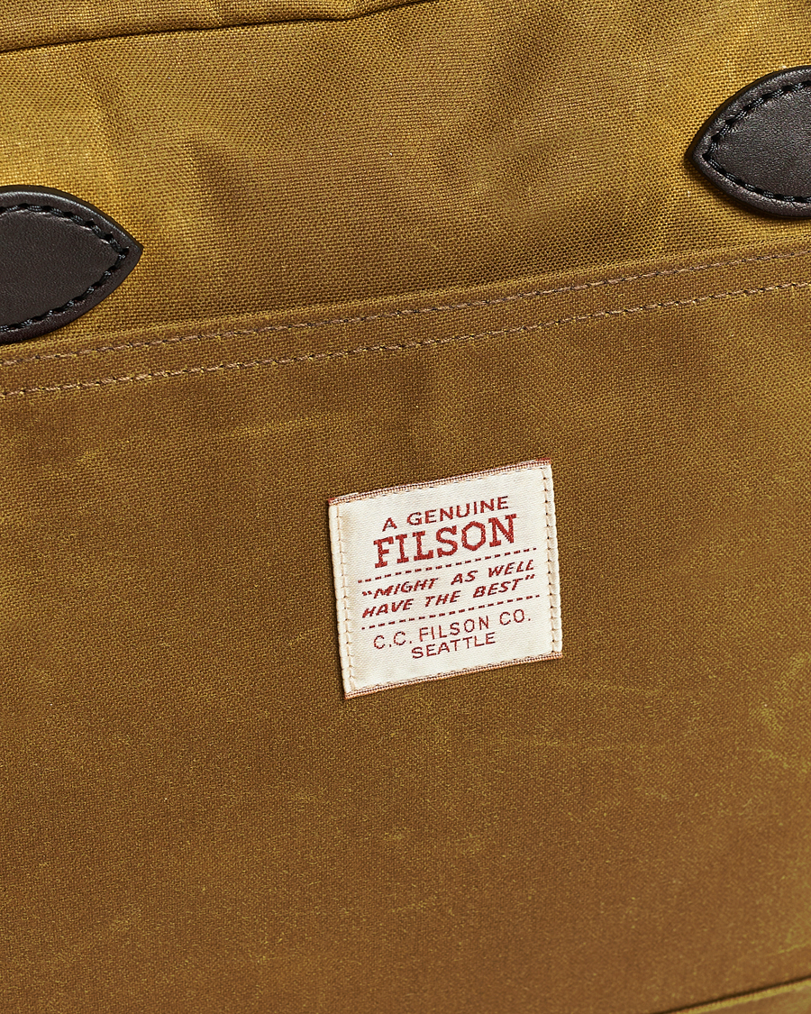 Herren | Taschen | Filson | Tin Cloth Compact Briefcase Dark Tan