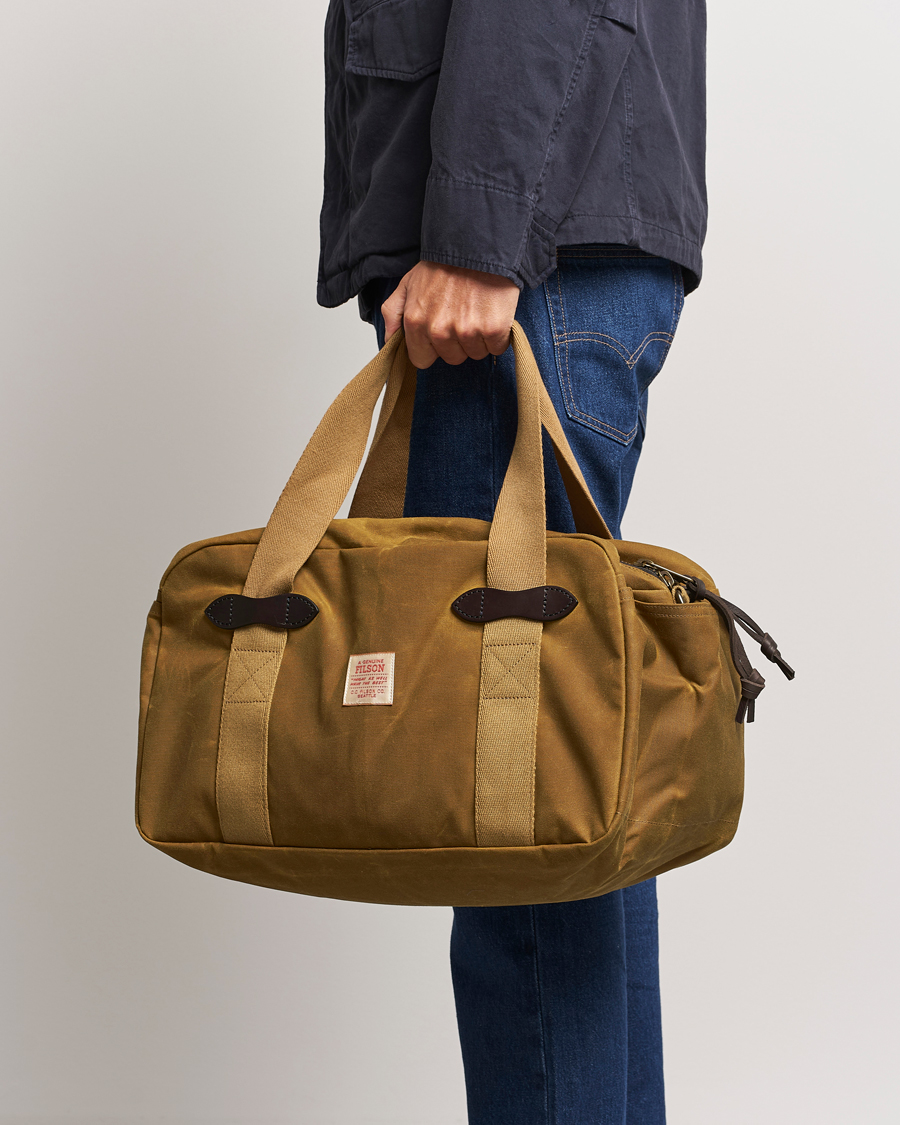 Herr |  | Filson | Tin Cloth Small Duffle Bag Dark Tan