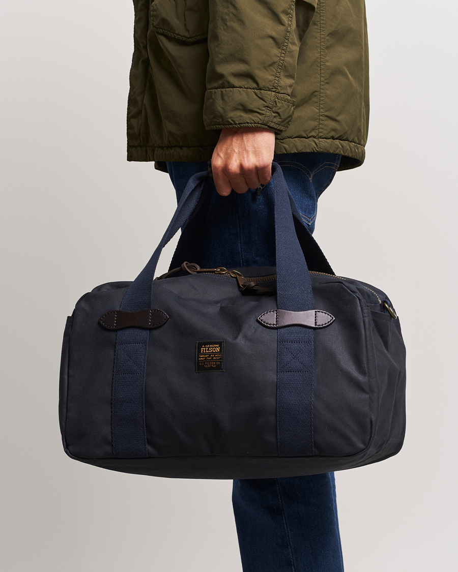 Herr | Weekendbags | Filson | Tin Cloth Small Duffle Bag Navy