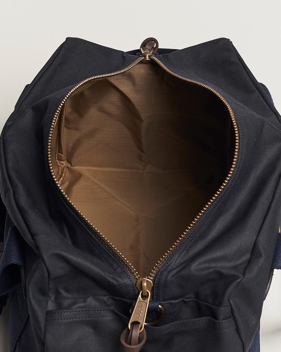 Herren | Filson Tin Cloth Small Duffle Bag Navy | Filson | Tin Cloth Small Duffle Bag Navy