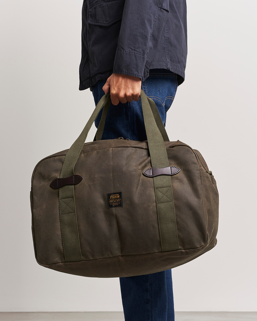Herren |  | Filson | Tin Cloth Medium Duffle Bag Otter Green