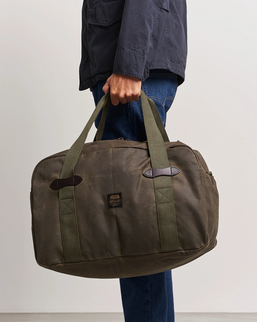 Herren | Taschen | Filson | Tin Cloth Medium Duffle Otter Green