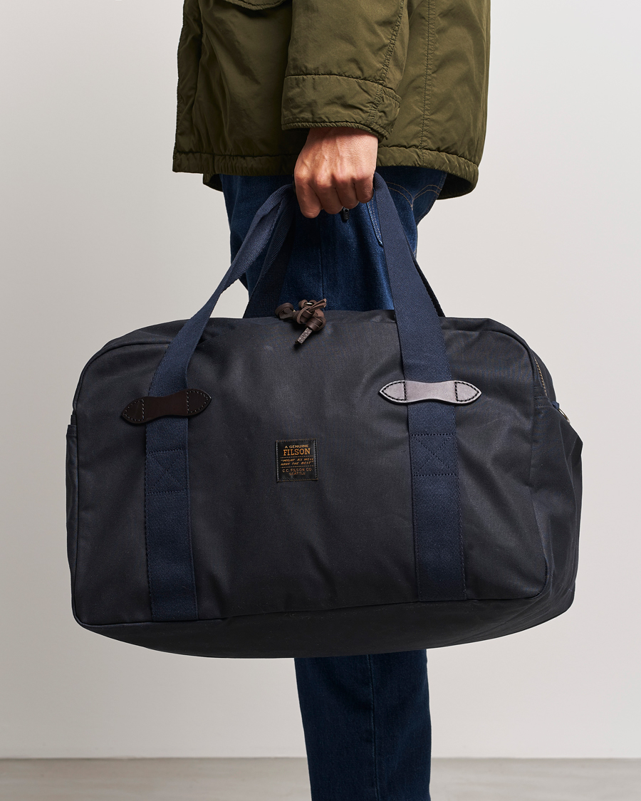 Herren |  | Filson | Tin Cloth Medium Duffle Bag Navy