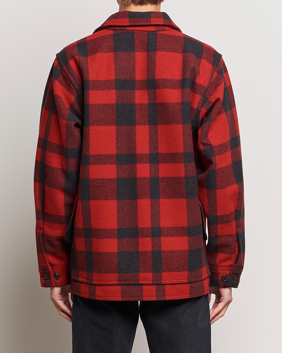 Herren | Jacken | Filson | Mackinaw Wool Cruiser Red/Black Plaid