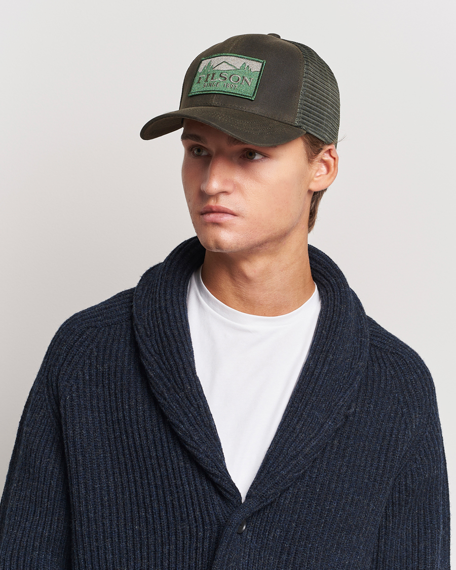 Herren | Hüte & Mützen | Filson | Logger Mesh Cap Otter Green