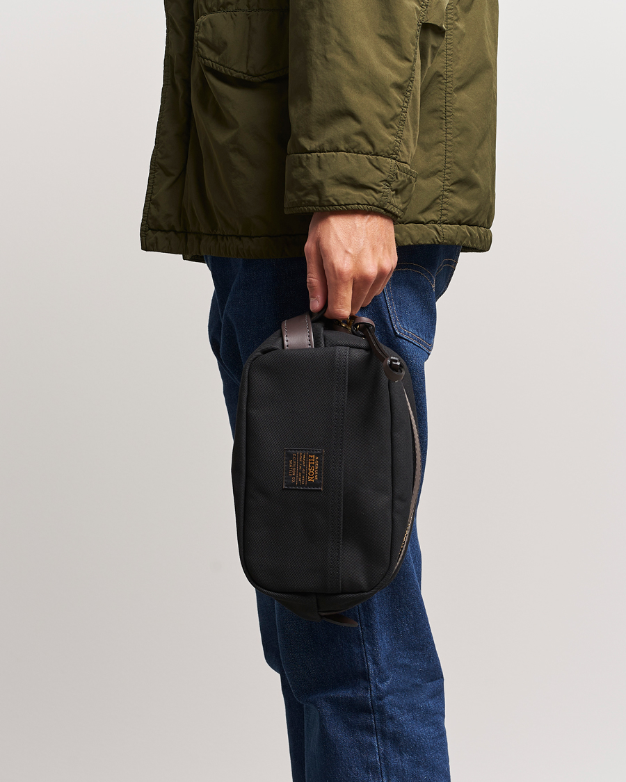 Men | Bags | Filson | Rugged Twill Travel Kit Black