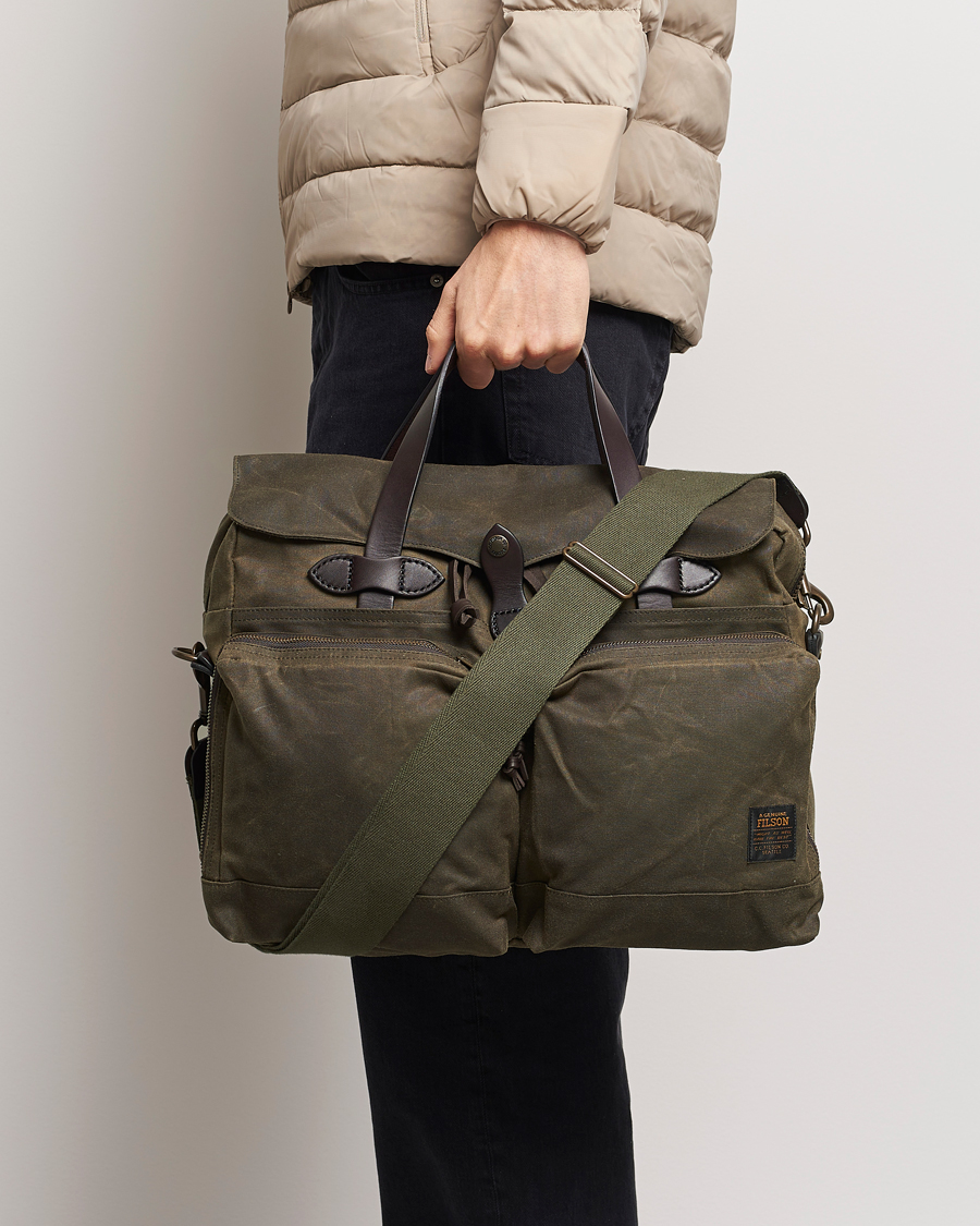 Herren | Filson 24-Hour Tin Briefcase Otter Green | Filson | 24-Hour Tin Briefcase Otter Green