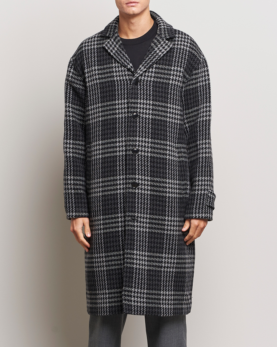 Herren | Jacken | Samsøe Samsøe | Samsøe & Samsøe Stefano Checked Coat Black