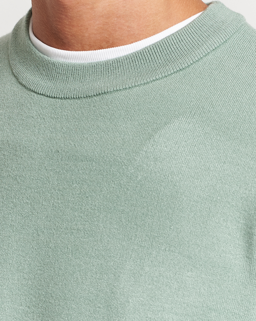 Herren | Pullover | Samsøe Samsøe | Samsøe & Samsøe Guna Crew Neck Iceberg Green