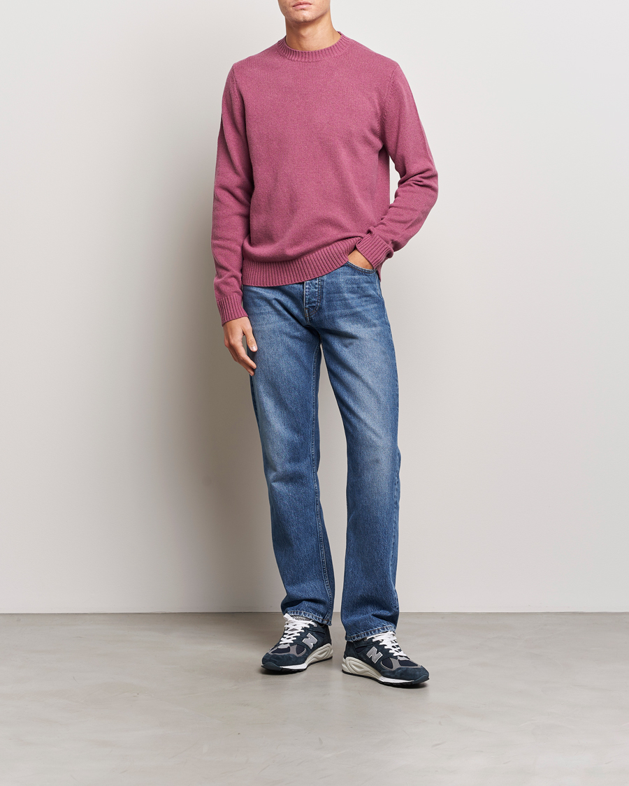 Herren | Pullover | Samsøe Samsøe | Syllie Wool Crew Neck Tulipwood
