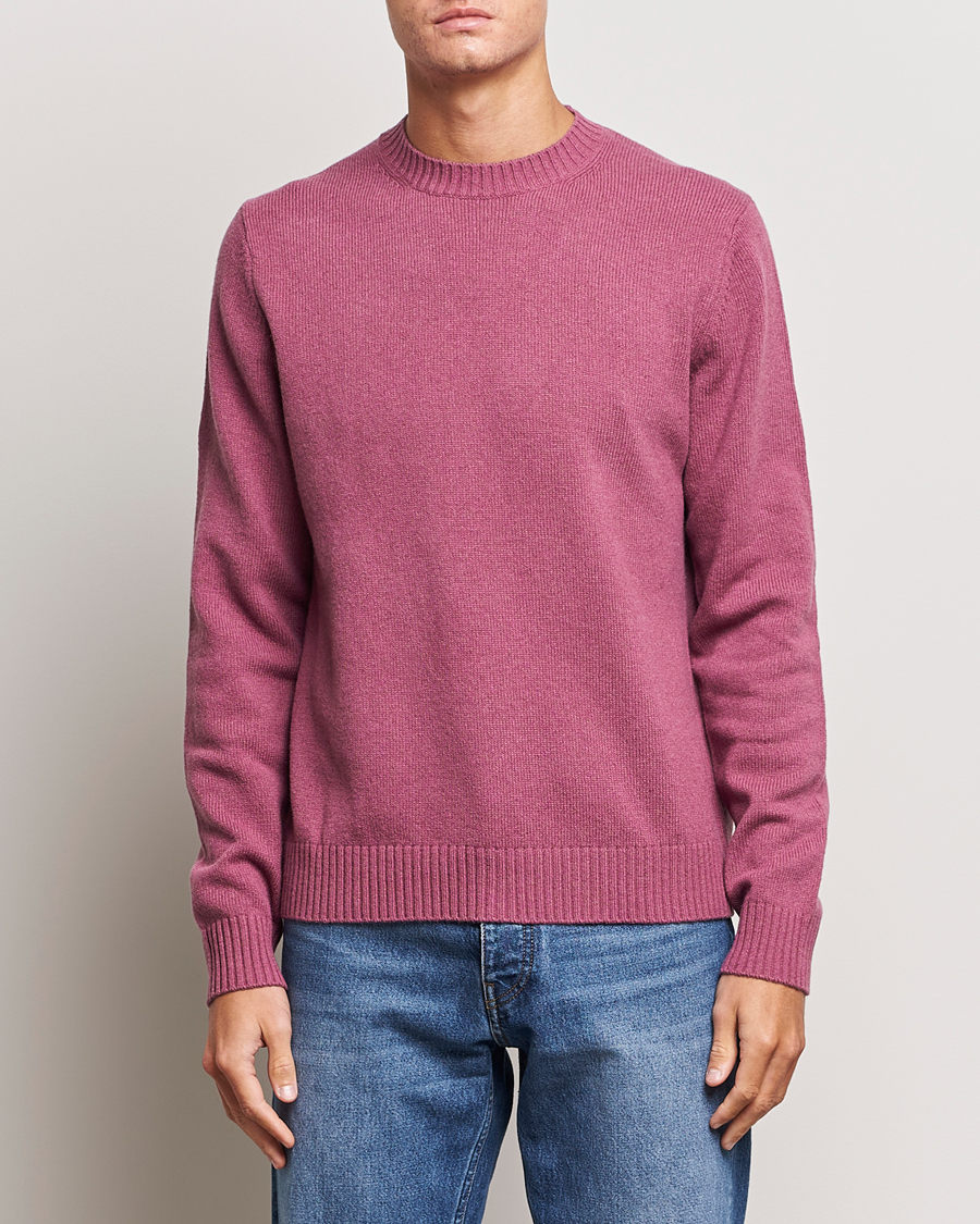 Herren | Pullover | Samsøe Samsøe | Syllie Wool Crew Neck Tulipwood