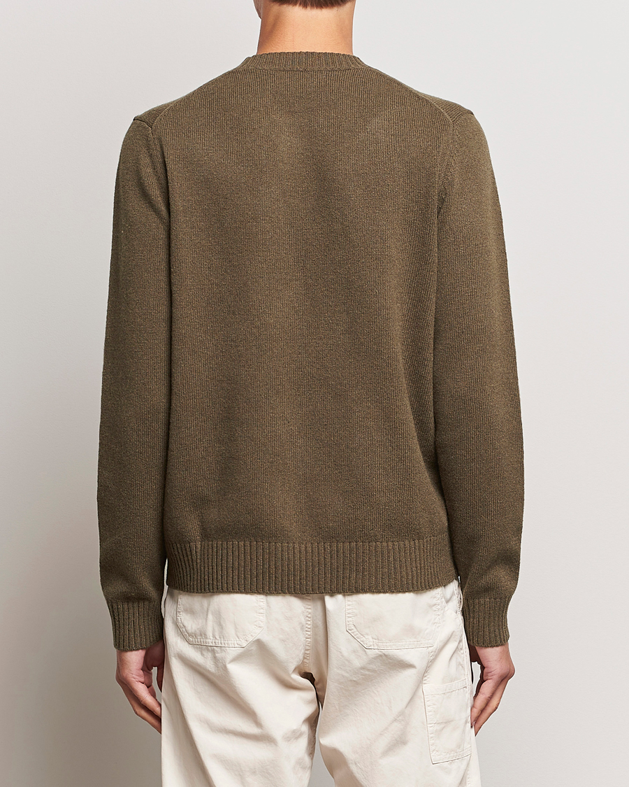 Herren | Pullover | Samsøe Samsøe | Samsøe & Samsøe Syllie Wool Crew Neck Crocodile